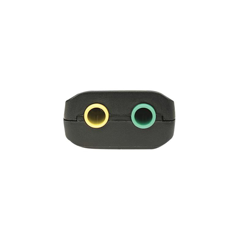 Adaptador USB-A para Áudio 3.5mm High Speed Preto