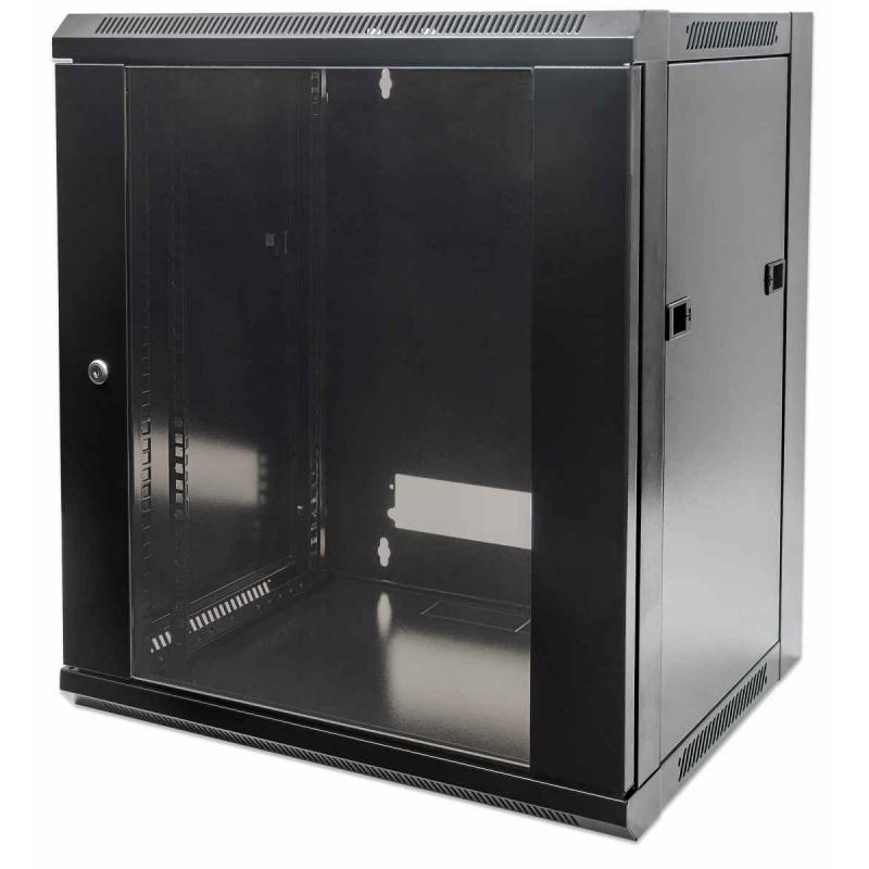 Armário 12u 570x450 19   aço preto