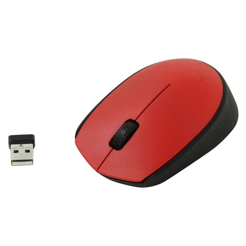 RATO SEM FIO WIFI M171 VERMELHO