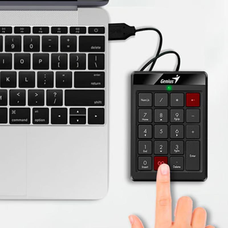 TECLADO NUMÉRICO 110 PRETO