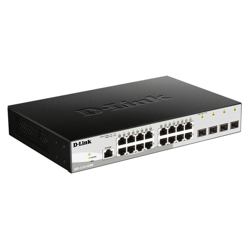 SWITCH 16 GIGA + 4 GIGA GESTA VLAN