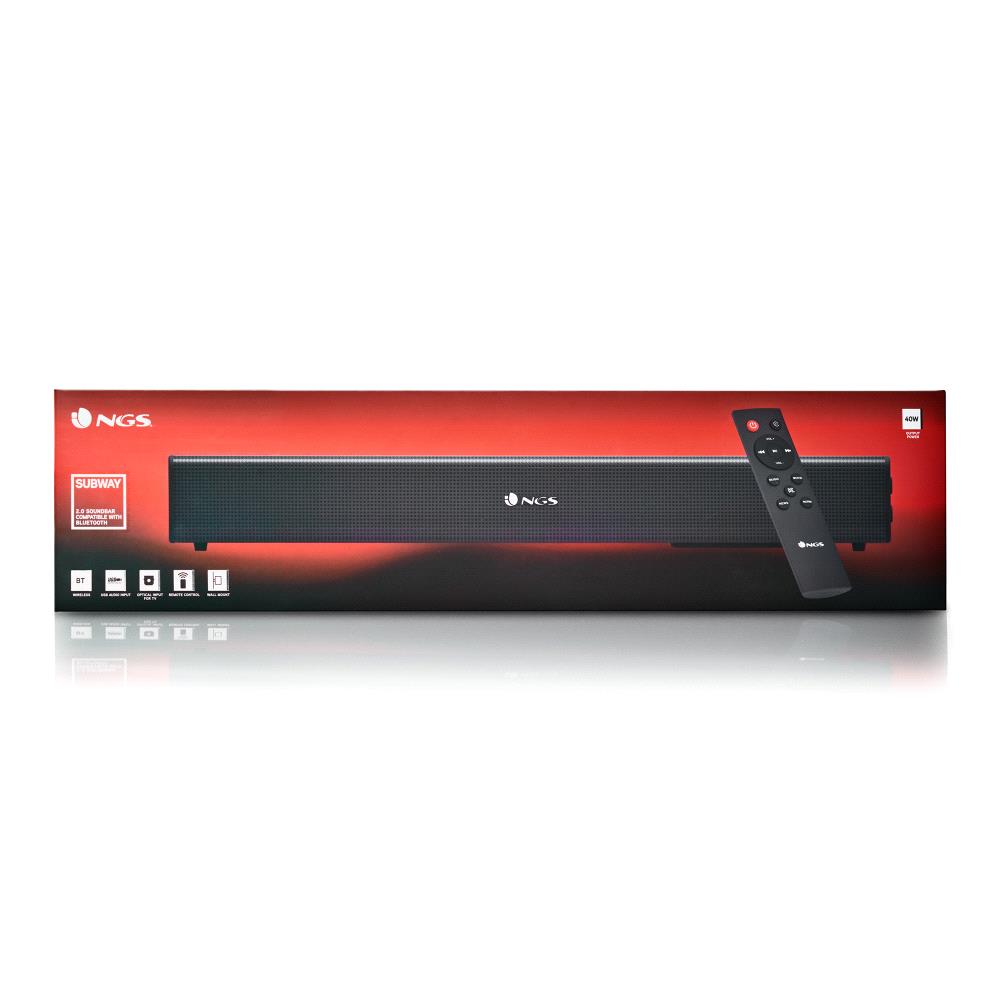 Barra de Som Subway Wireless Bluetooth 40W