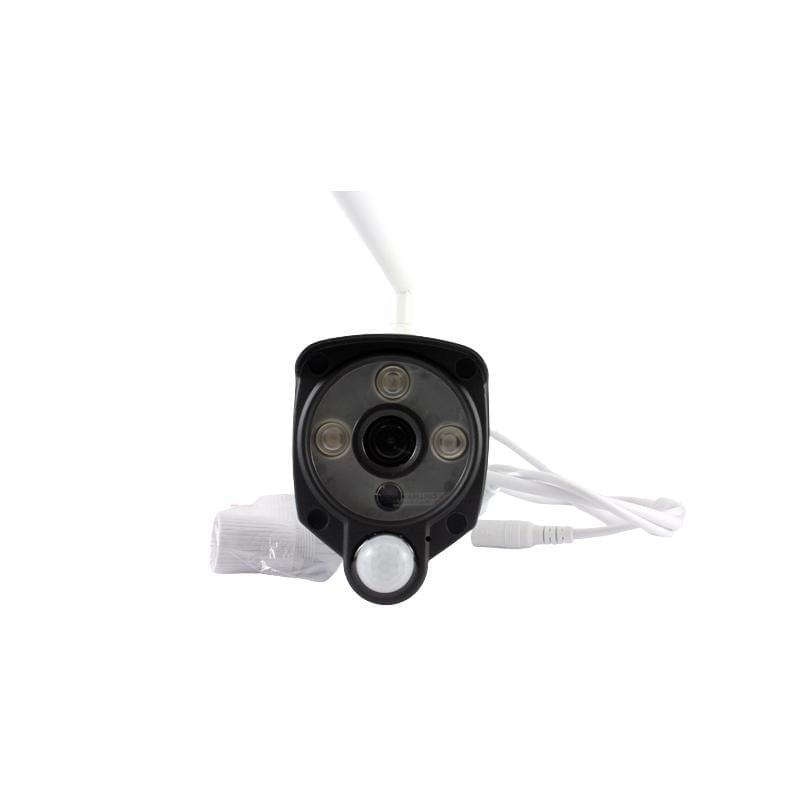 Kit vigilancia wireless 4 canais com monitor de 7   lcd touch  nvr