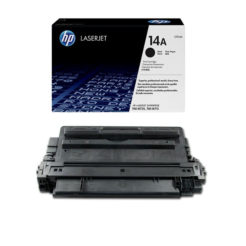 Toner 14a mfp m712 preto (cf214a)