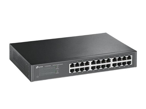 Switch 24 Portas 10/100/1000 Montagem Desktop/Rack