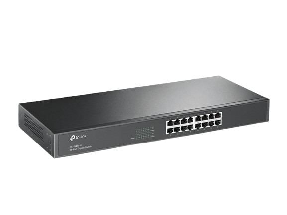 Switch 16 Portas 10/100/1000 Montagem Desktop/Rack