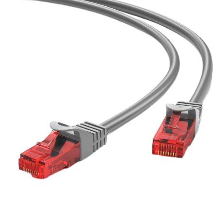 Cabo Rede Cat6 5m U/Utp Cinza