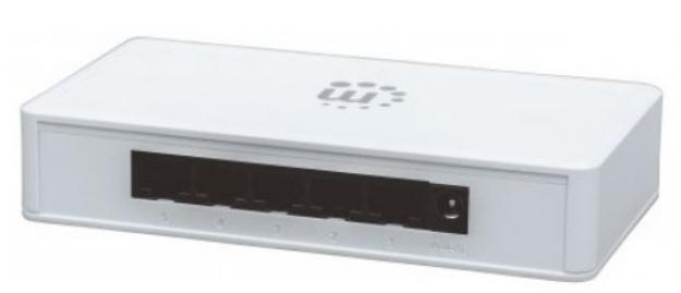 Switch 5 Portas Giga Ieee 802.3az Plástico S/Gestão
