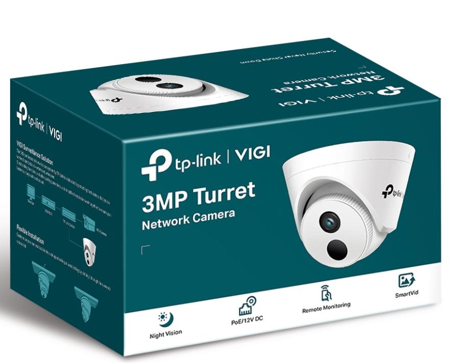 Câmera de Vigilância 3MP Para NVR FHD Deteção de Movimento