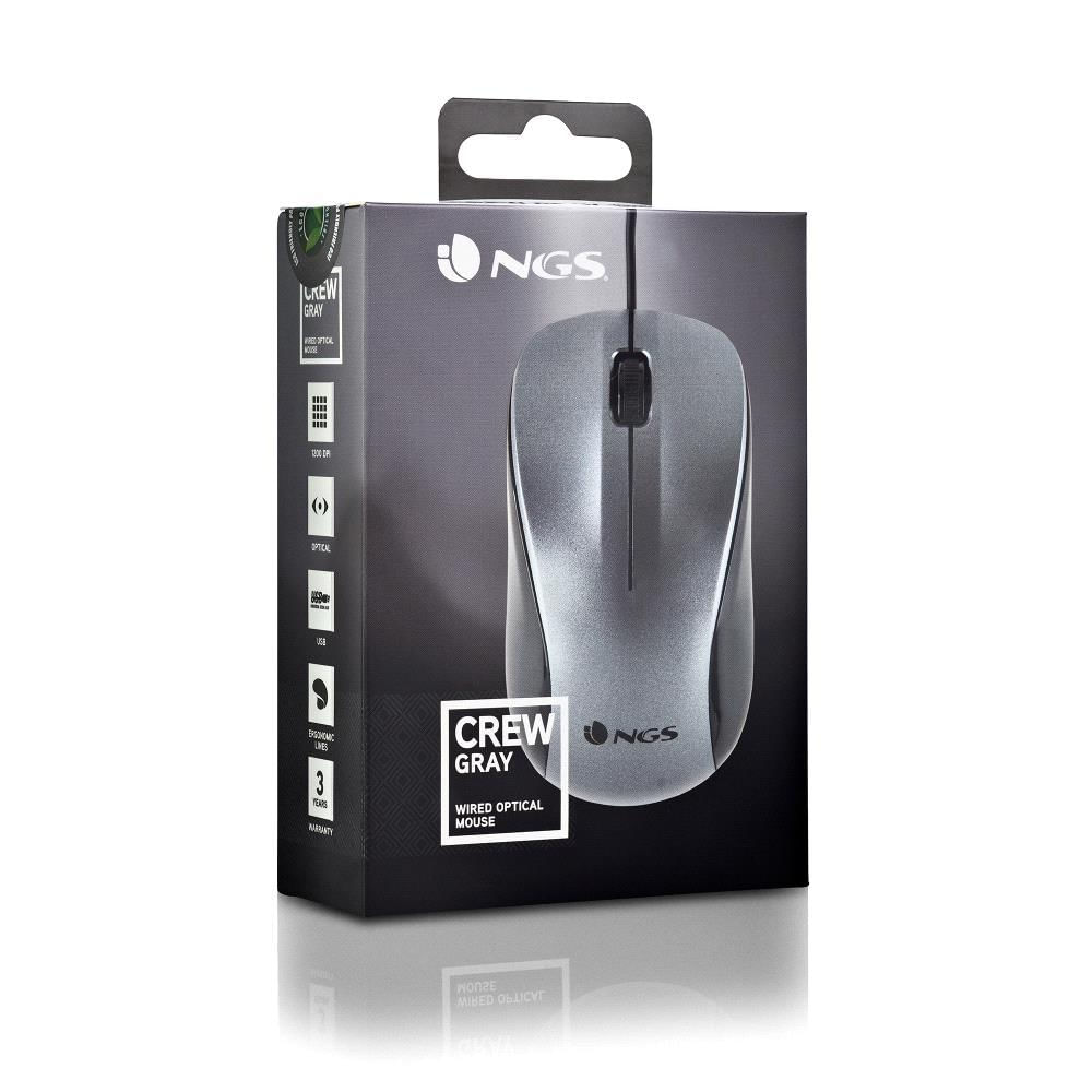 Rato Usb-Óptico-Dpi 1200 Core Cinza