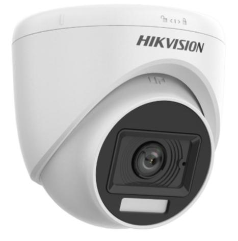 Câmera de Vigilância para DVR Fixed Turret Dual Light Áudio 2MP 2.8MM S/Adaptador de Corrente