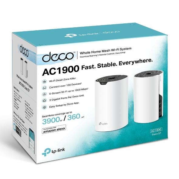Router WIFI AC1900 MESH (2-PACK)/ 3×GIGABIT PORTS