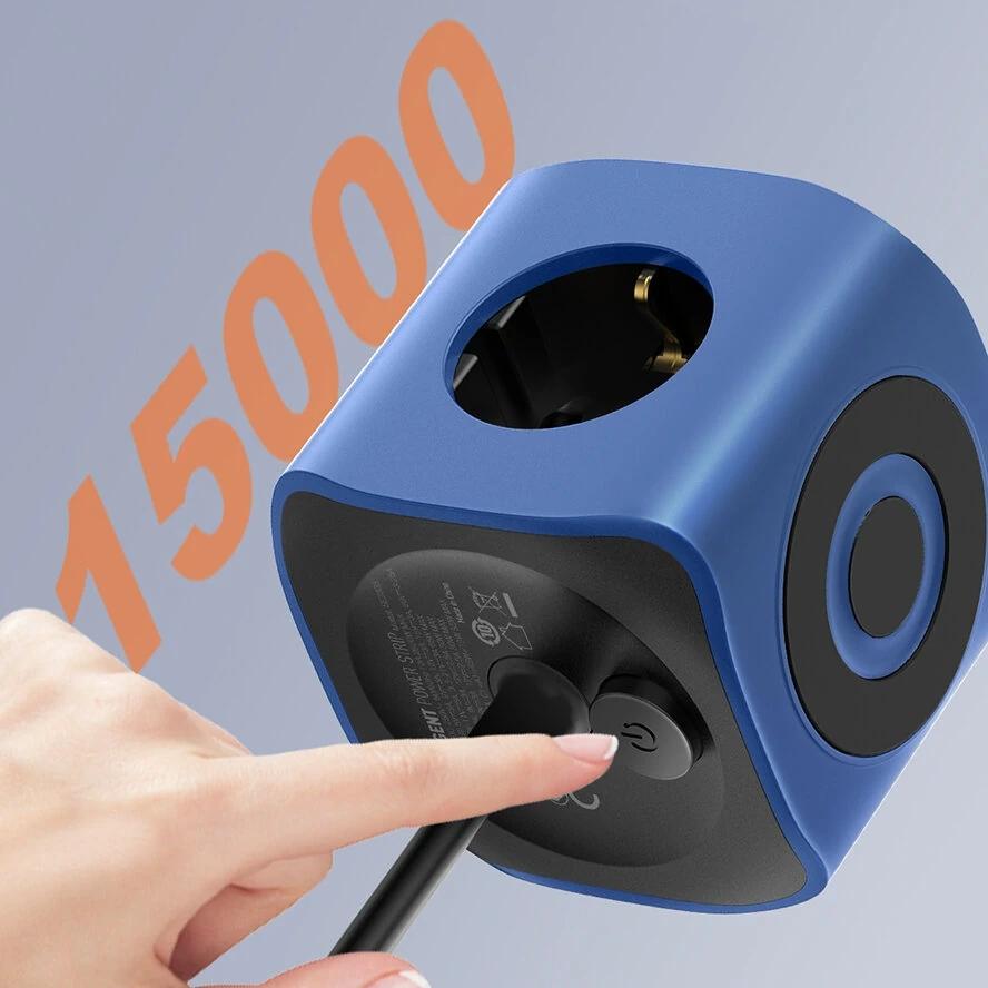Tomada Cubo Socket 6 em 1