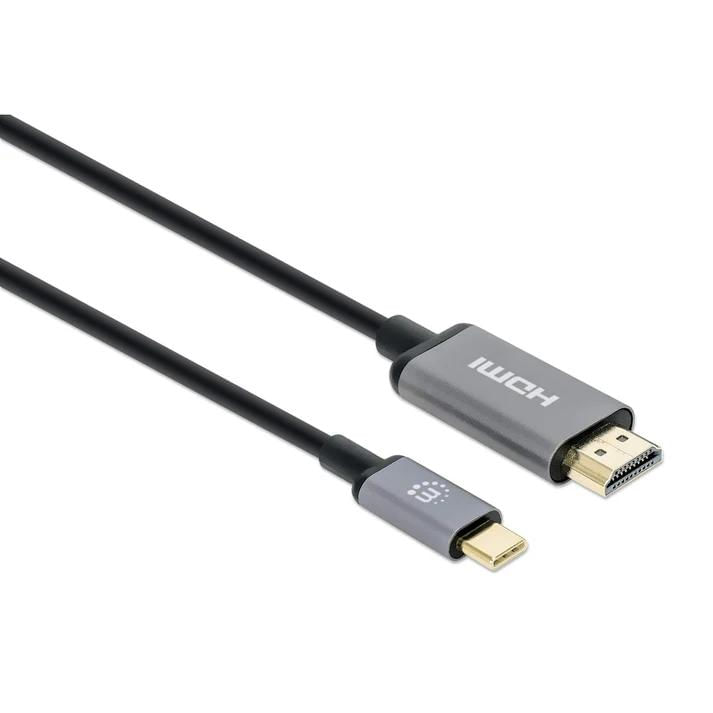 Cabo Usb-C 2MT (M) Para Hdmi (M) 4K Gold-Plated