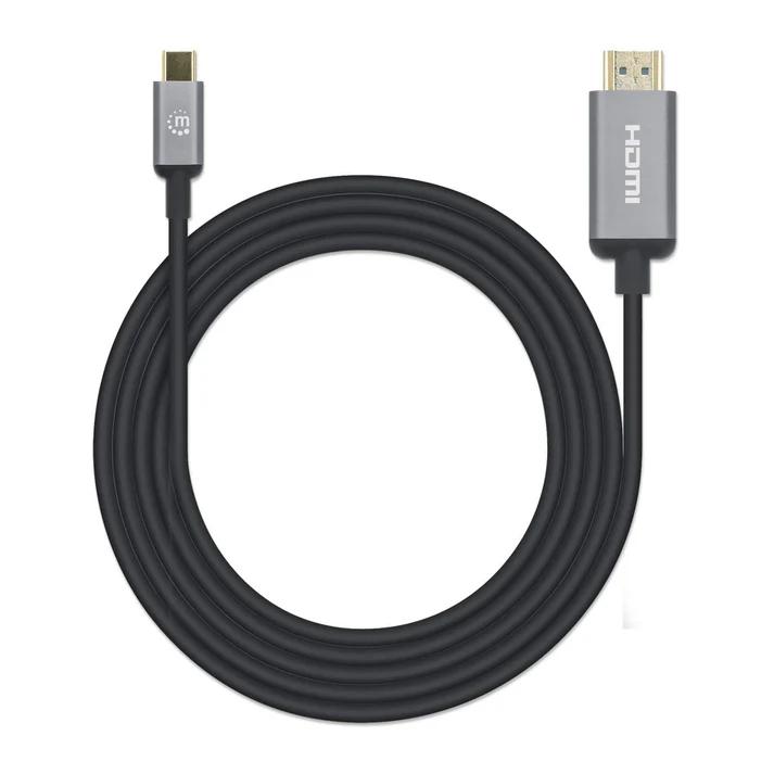 Cabo Usb-C 2MT (M) Para Hdmi (M) 4K Gold-Plated
