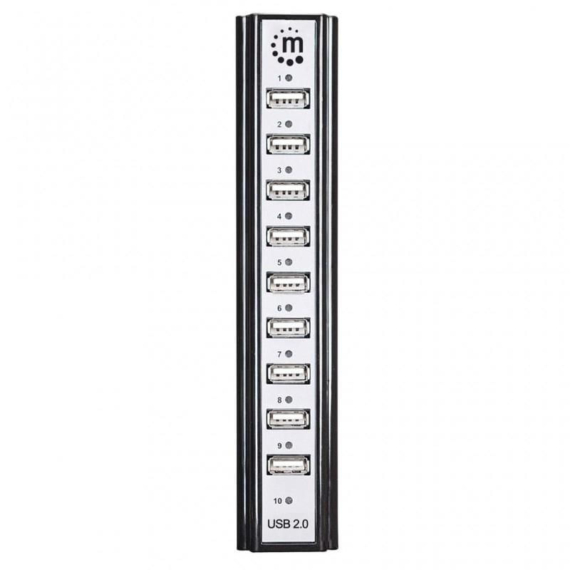 Adaptador Hub USB 10 Portas USB 2.0