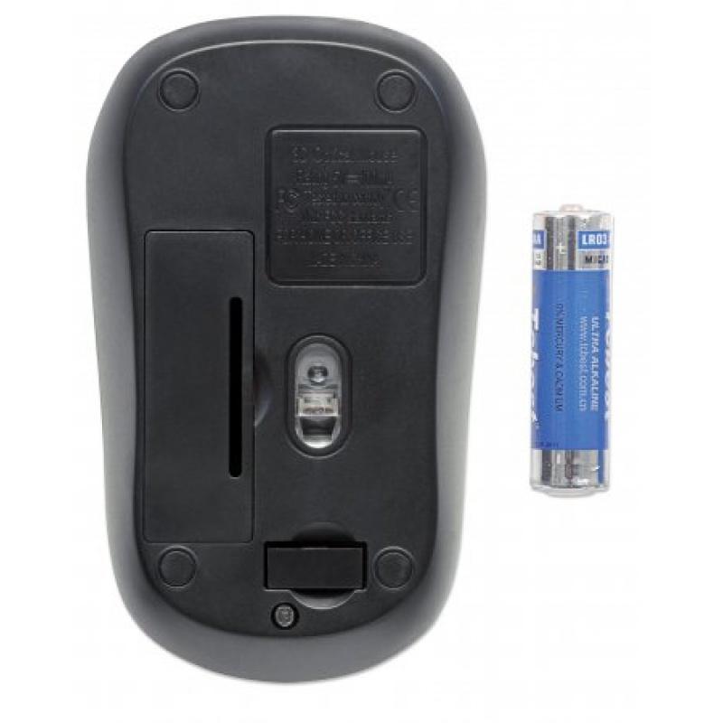 Rato Sem Fio Wifi Sucess Preto/Azul