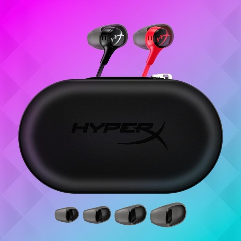 Auscultador In-Ear Red Gaming C/Microfone