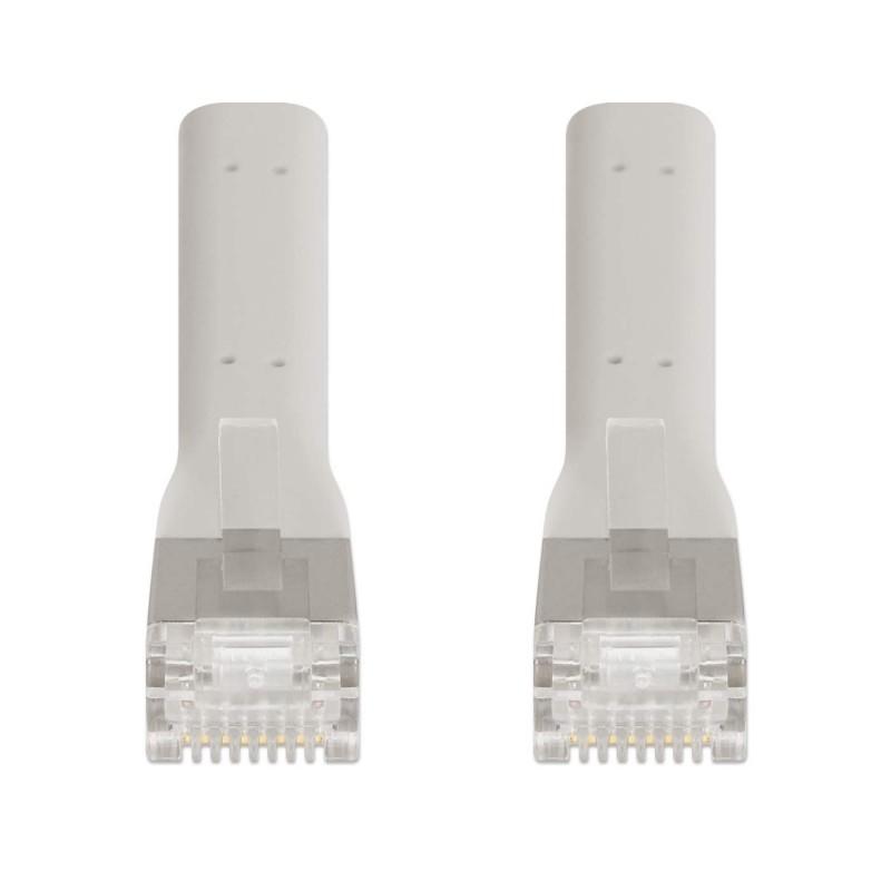 Cabo de Rede CAT6A F/FTP 1M SLIM 32 Cinza