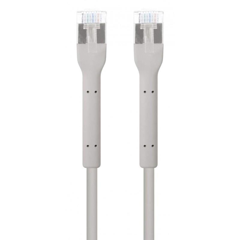 Cabo de Rede CAT6A F/FTP 1M SLIM 32 Cinza