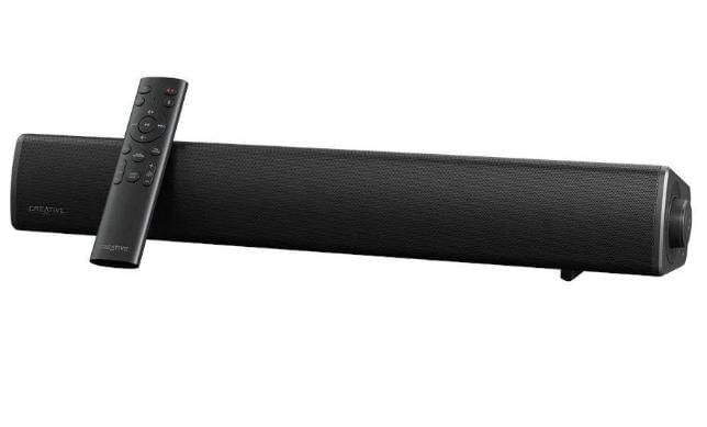 Barra de Som GS5 2.0 Soundbar RGB 20W RMS Bluetooth/USB-C