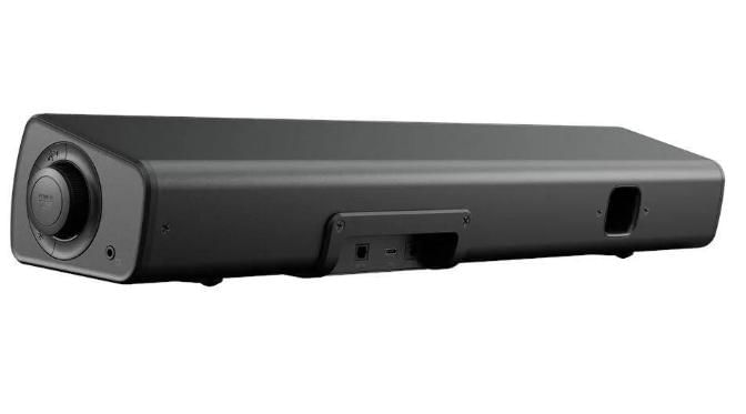 Barra de Som GS5 2.0 Soundbar RGB 20W RMS Bluetooth/USB-C