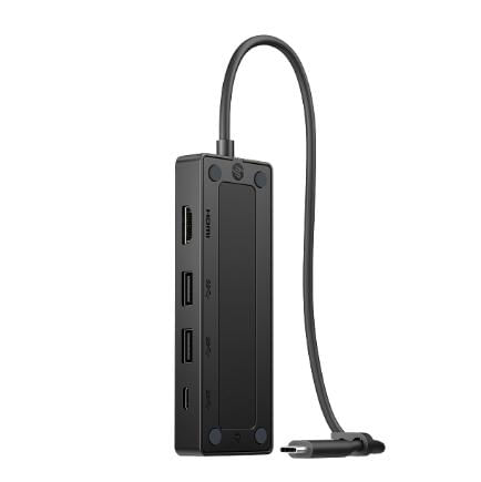HUB USB-C G3 USB-A / HDMI Preto