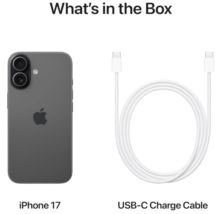 Smartphone Iphone 17 5G 256GB Preto