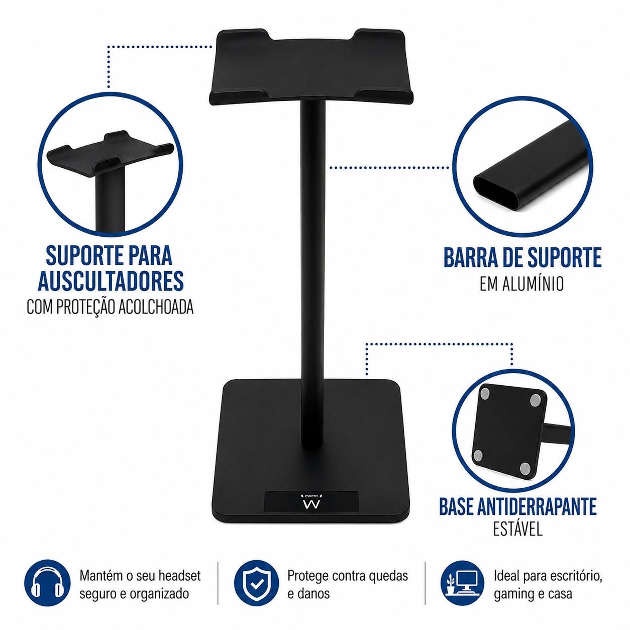 Suporte Para Hs Preto