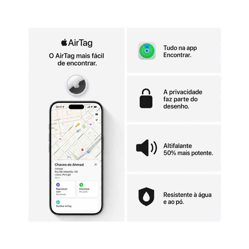 Localizador de Objectos Apple Airtag 1UN