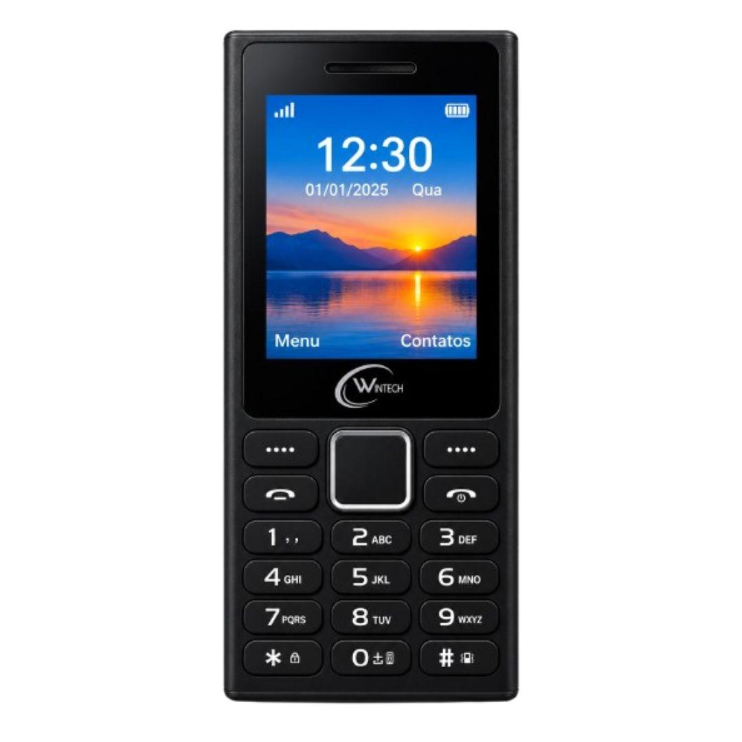 Telemóvel Mini PULSE 2G Com Câmera/Rádio FM/Lanterna 2.4" 1800MAH BT Preto