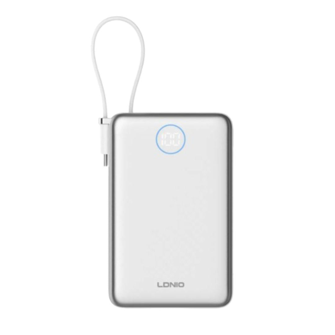 Carregador Powerbank + Wireless Magnético PQ44 75W 20.000MAH USB-C Branco