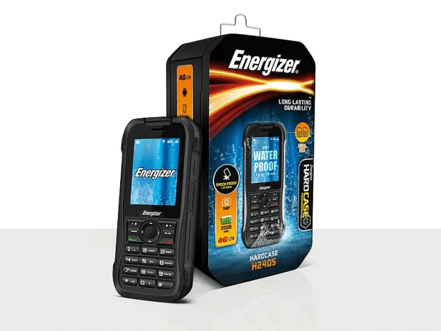 Telemóvel Hardcase Dual SIM 4G C/Camara Rádio Lanterna 2.4" 2000mah BT/Wi-Fi/GPS Preto